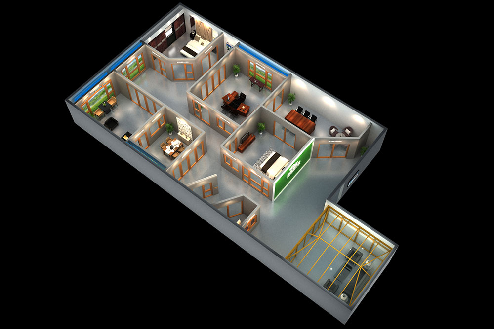靓屋门窗展厅